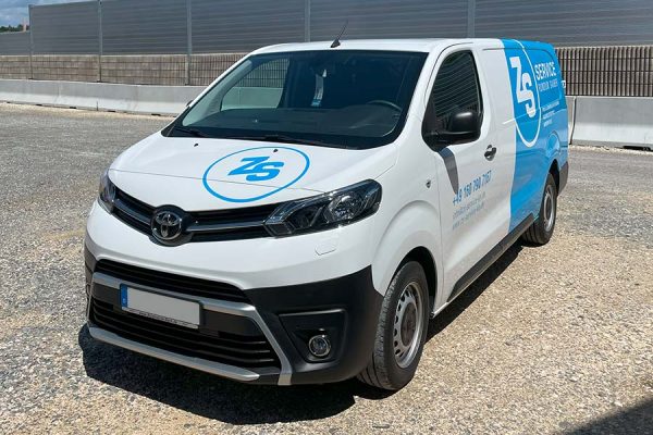 Industrieunternehmen-Fahrzeugbeschriftung