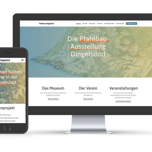 Relaunch der Pfahlbau-Dingelsdorf Website