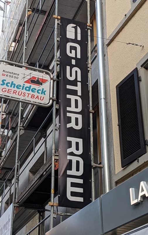 Gerüstbanner