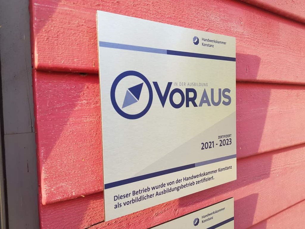 Voraus Auszeichnung 2021-2023